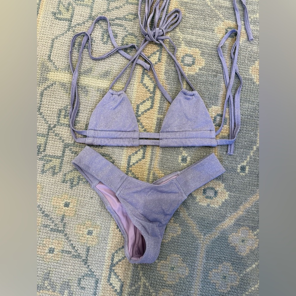 Montce Light Purple Bikini Set